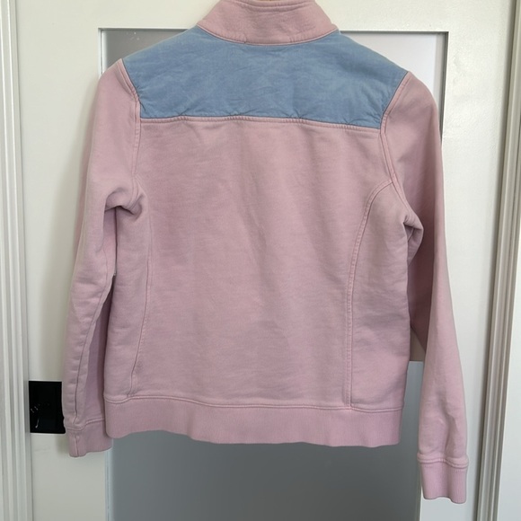 Girls Vineyard Vines Pink Sweater Medium - Picture 6 of 6